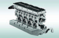Four-cylinder iVT cylinder head