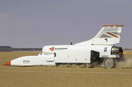 Bloodhound LSR moving