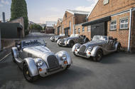 Morgan Plus Four 70th anniversary - first four cars