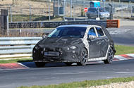 2021 Hyundai i20 N prototype at Nurburgring