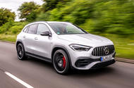 Mercedes-AMG GLA45 2020 UK first drive review - hero front