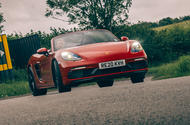 Porsche 718 Boxster GTS 4.0 2020 UK first drive review - hero front