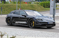 Porsche Taycan Cross turismo spy images - hero front