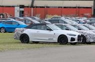 BMW 4 Series Convertible static spyshot front