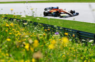 McLaren driver Lando Norris finished in third place in Austria at the weekend