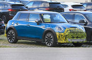 2021 Mini Cooper S facelift prototype - front