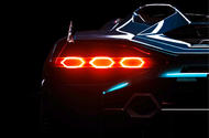 Lamborghini new model preview - brake light