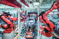 ES8 all-aluminium production line