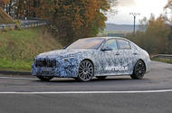 Mercedes-AMG C53 2021 spy images - tracking front
