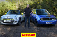 Mini Electric vs Honda e video thumbnail