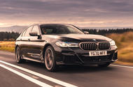 BMW 5 Series M550i 2020 UK first drive - hero front