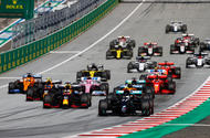 Formula 1 grid 2020
