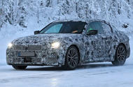BMW 2 Series Coupe winter test spy images - front