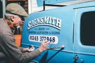 Signwriting feature - front