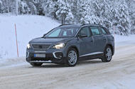 96 VW ID 7 spies winter 2020 back