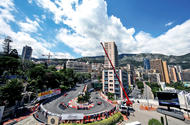 99 racing lines April 26 Monaco F1 circuit