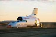 Bloodhound LSR being towed in desert