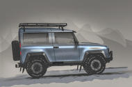 ineos grenadier small ev render side profile