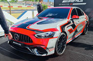 Mercedes AMG C63 concept front three quarters