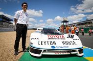 Kazuki Nakajima with Toyota TOMS 85C at Le Mans