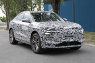 Audi Q6 E-tron Sportback 2024 camouflaged front left tracking