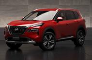 2023 Nissan X trail reveal red studio front three quarters