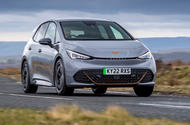 cupra born e boost 202 001 cornering front