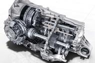 dual clutch gearbox detailed render