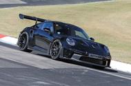 Porsche 911 GT3 RS 2022 front quarter tracking