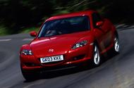 Mazda RX8 2003 front quarter tracking handling
