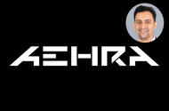 Aehra logo with Hazim Nada