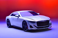 Bentley Batur 2022 front quarter studio