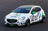 Mazda Spirit Racing 2 biofuel front quarter