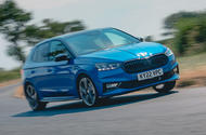 skoda fabia monte carlo 001 cornering