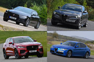 Alfa Romeo vs Jaguar saloons and SUVs 2022