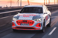 Audi e tron prototype front driving