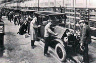 Citroen slough production line