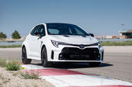 GR Corolla Morizo cornering