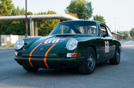 Kamm Porsche 912c restomod 2022 front quarter static
