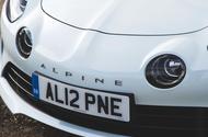 Alpine A110 front badge
