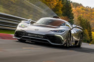 Mercedes amg one nurburgring lap record front 3 4