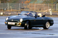 MG RV8 front three quarter