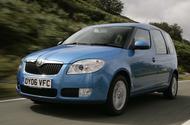 Skoda Roomster front three quarter