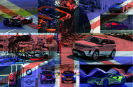 UK car industry collage