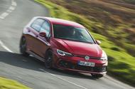 Volkswagen Golf GTI mk8 front three quarter