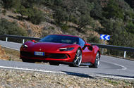 22 ferrari 296 gtb 2022 first drive review cornering front