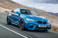 BMW M2 front three quarter tracking