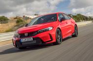 honda civic type r front three quarter