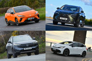 MG 4 Lexus NX Honda HR V Cupra Born front quarter tracking