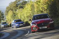 Jaguar Bmw petrol diesel test